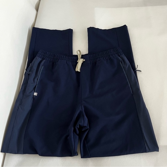 Figs Other - Figs Technical Collection Size Large Navy Blue Contrast Of Fabric 7 pockets Pant